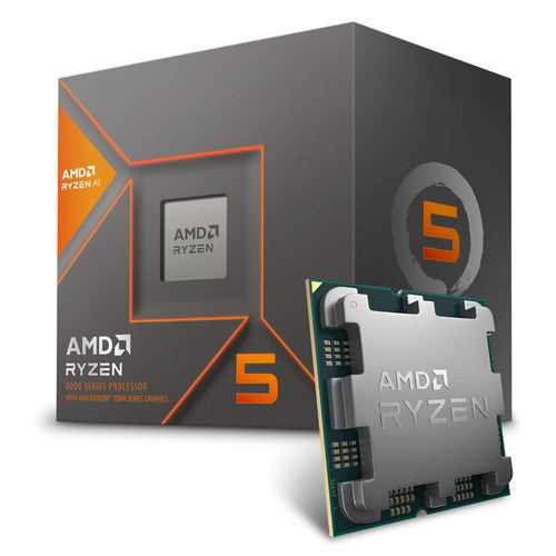 AMD Ryzen 5 8600G Processor (Zen 4) 6-Core 4.3GHz AM5 65W Desktop CPU 100-100001237BOX