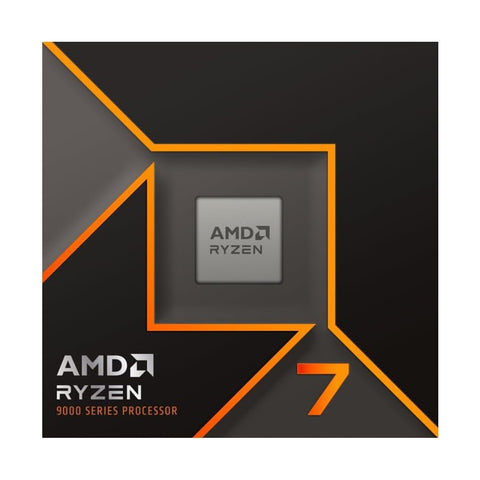AMD 100-100001404WOF Ryzen 7 9700X 8-Core, 3.8 GHz, DDR5-5600 support 16-Thread Unlocked Desktop Processor