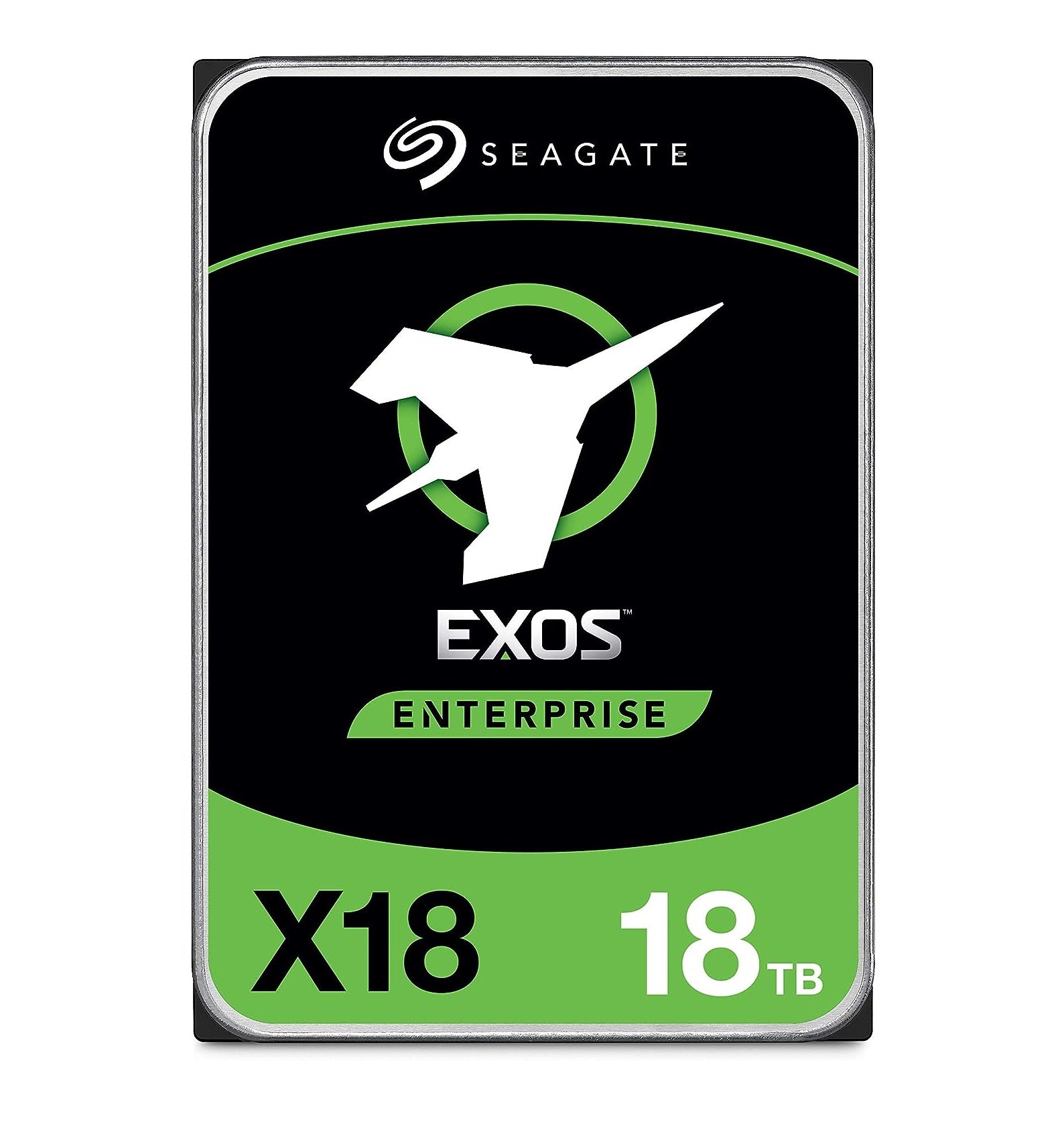 Seagate Exos X18 18 TB Enterprise Hard Drive 7200 RPM SATA 6Gb/s 256MB Cache 3.5-Inch HDD ST18000NM000J