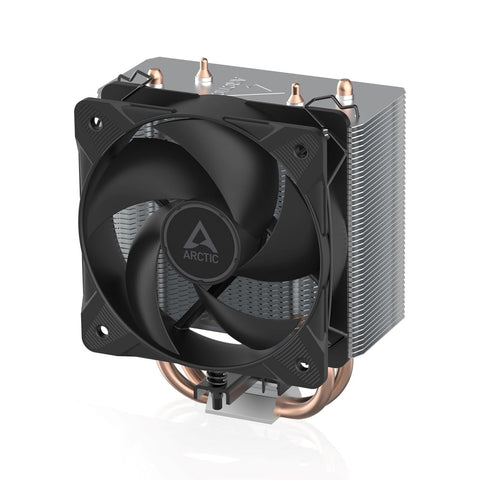 ARCTIC ACFRE00161A Freezer 8A Compact CPU Cooler for AMD AM5/AM4, Offset Mounting, 100 mm PWM Fan Fluid Dynamic Bearing