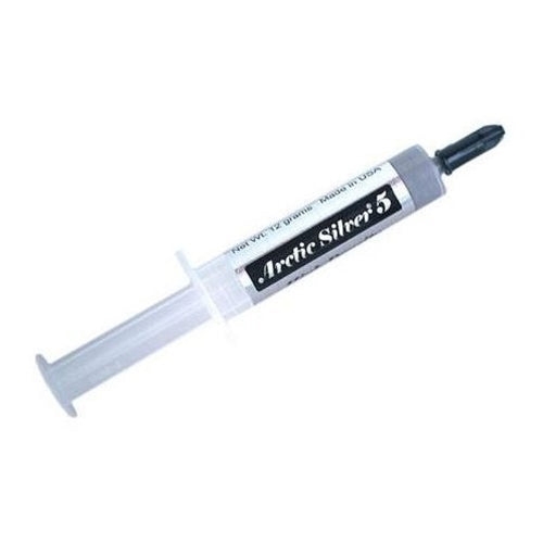Arctic Silver AS5-12G-MF Silver 5 Thermal Compound and MicroFiber