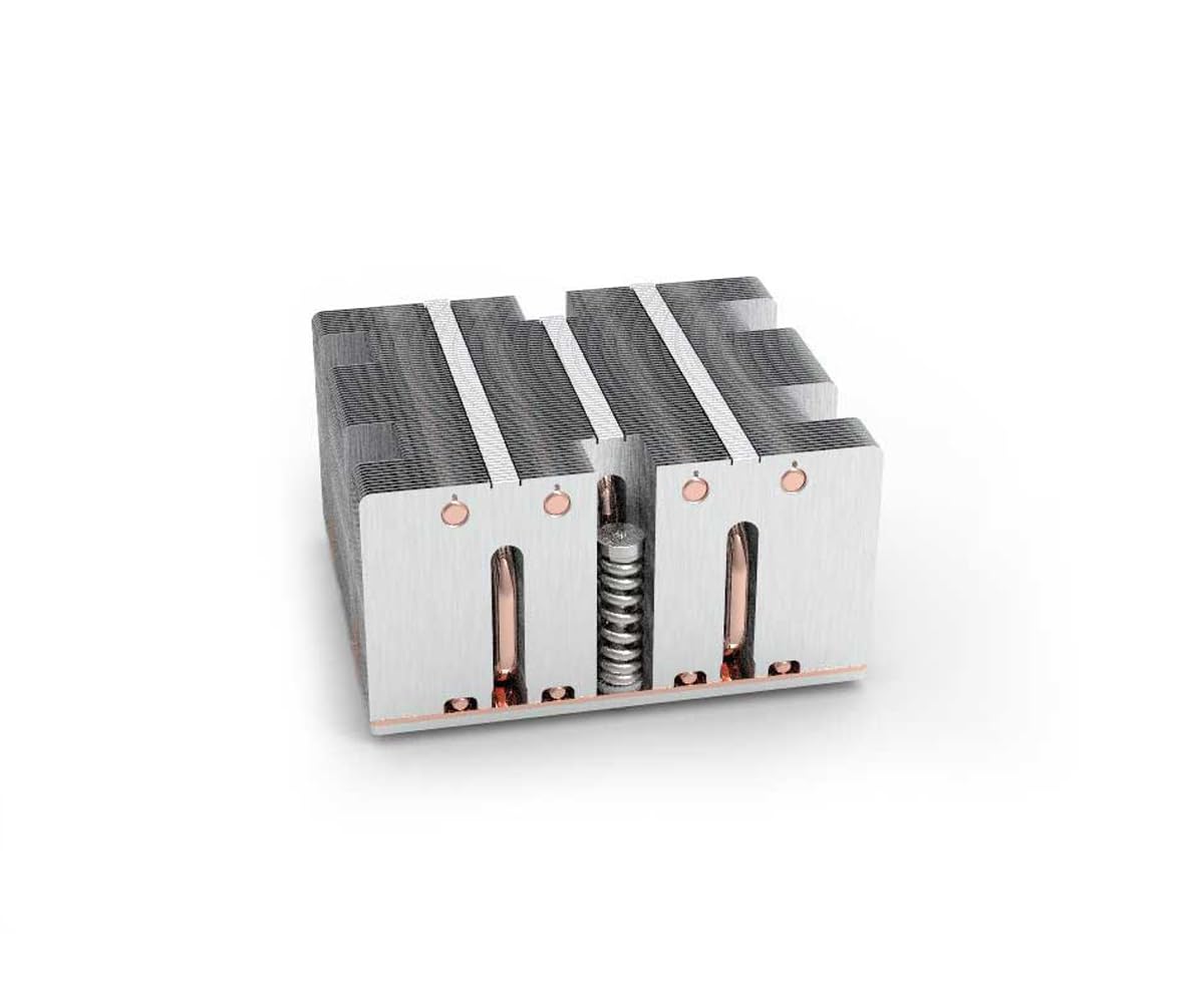 Dynatron J22 Aluminum Fins Copper Heatpipe Passive 2U Heatsink for AMD Socket SP7