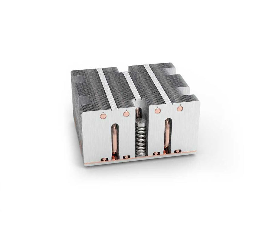 Dynatron J22 Aluminum Fins Copper Heatpipe Passive 2U Heatsink for AMD Socket SP7