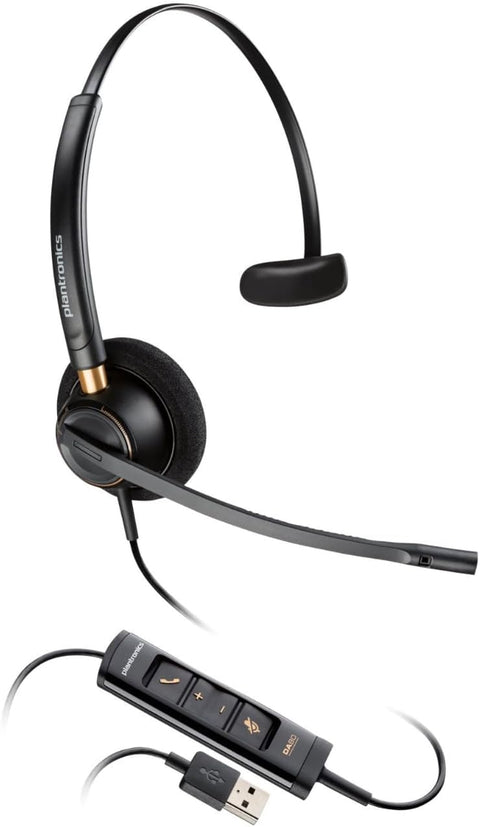 Poly 783R1AA EncorePro 515 Microsoft Teams Certified Monoaural with USB-A Headset