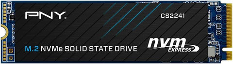 PNY CS2241 500GB M.2 NVMe Gen4 x4 ,up to 4,700MB/S , Internal Solid State Drive (SSD) M280CS2241-500-RB