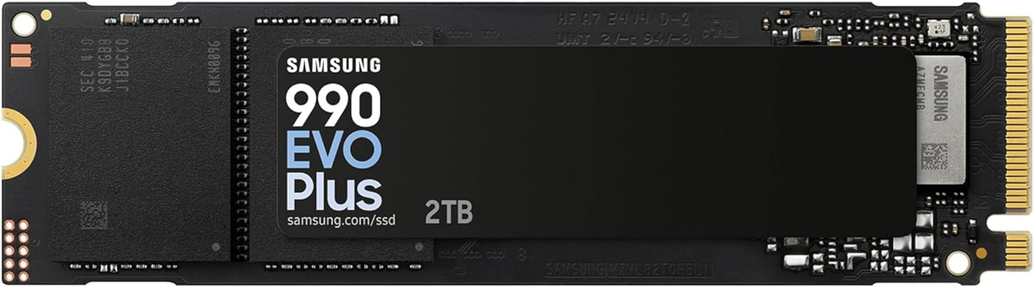 Samsung MZ-V9S2T0B/AM 2TB 990 EVO Plus Internal PCIe SSD Hard Drive