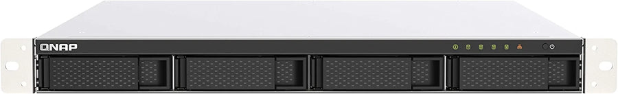QNAP TS-453DU-4G 4-bay NAS/iSCSI IP-SAN, Intel Celeron J4125, 4GB RAM, HDMI1.4b,PCIe Expansion Slot, Single PSU or Redundant PSU