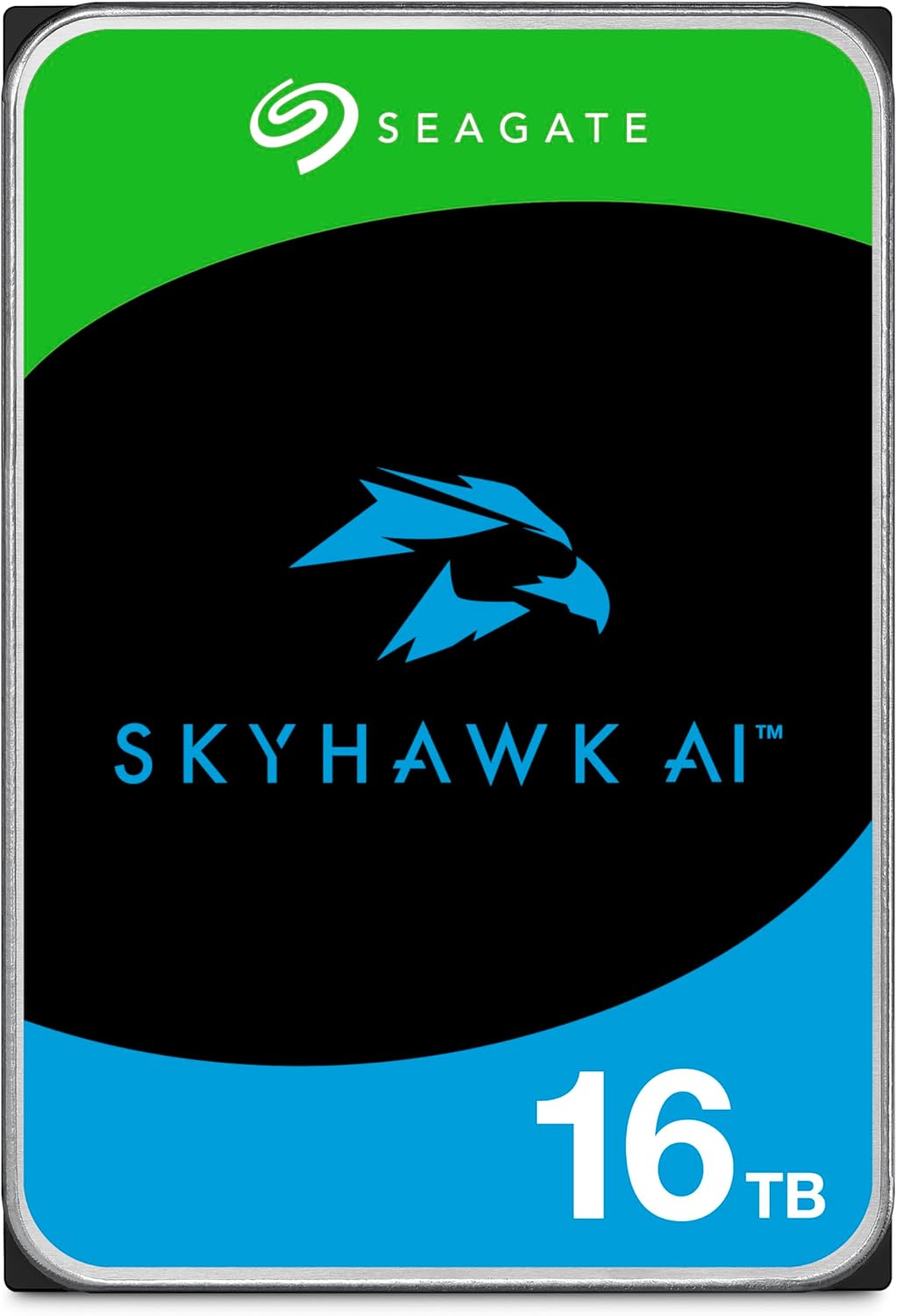 Seagate ST16000VE004 Skyhawk AI 16TB Video Internal Hard Drive HDD – 3.5 Inch SATA 6Gb/s 512MB Cache