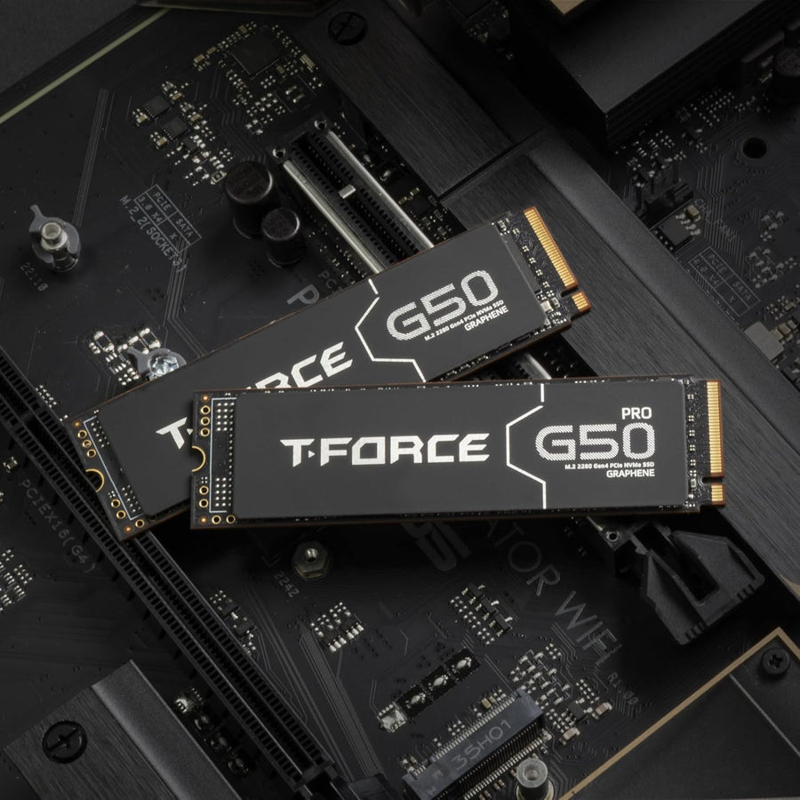 TEAMGROUP TM8FFE001T0C129 T-Force G50 1TB NVMe PCIe Gen4x4 M.2 2280 Gaming SSD