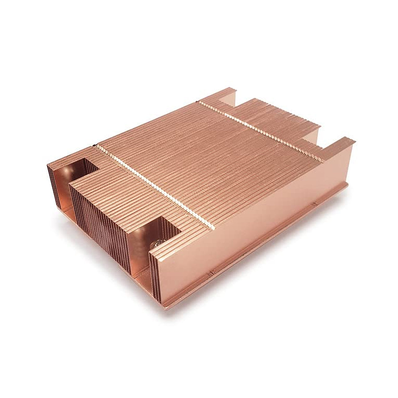 Dynatron 272205 Fan 1u Passive Heatsink Copper Fin For Socket Am4/am5 Brown Box A46