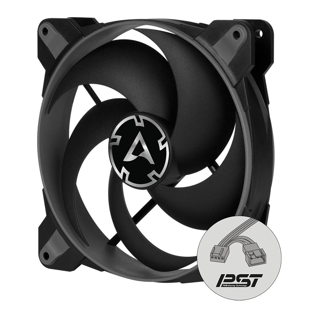 Arctic ACFAN00159A BioniX P140-140 mm Gaming Case Fan with PWM Sharing Technology (PST), 200–1950 RPM - Black/Grey