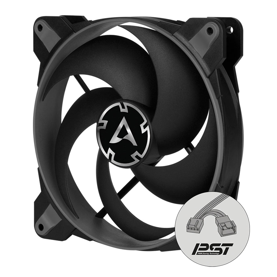 Arctic ACFAN00159A BioniX P140-140 mm Gaming Case Fan with PWM Sharing Technology (PST), 200–1950 RPM - Black/Grey