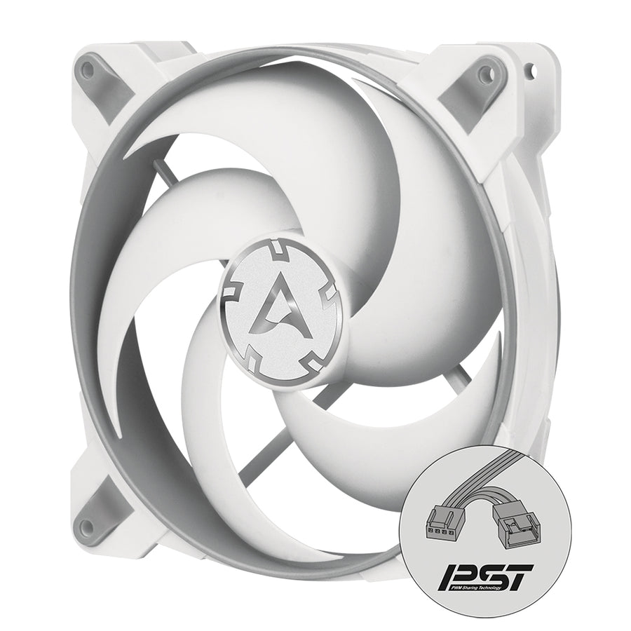 Arctic ACFAN00160A BioniX P140-140 mm Gaming Case Fan PWM Sharing Technology (PST)200-1950 RPM - Grey/White