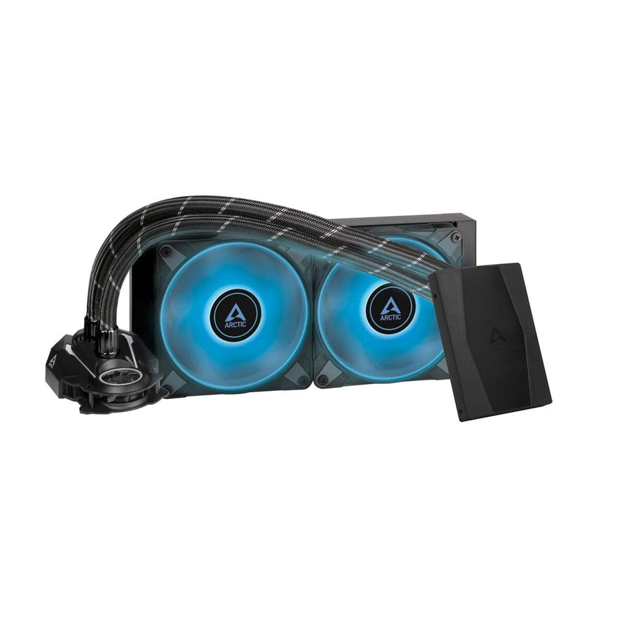 ARCTIC Liquid Freezer II 240 RGB (incl. Controller) - Multi-Compatible All-in-one RGB CPU AIO Water Cooler ACFRE00099A