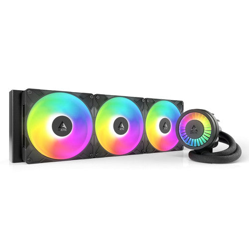 Arctic ACFRE00185A Liquid FreezerIII Pro 420 A-RGB AIO CPU Fans 3 x 140mm Water Cooling AM5/AM4,Intel LGA1851/1770 Black