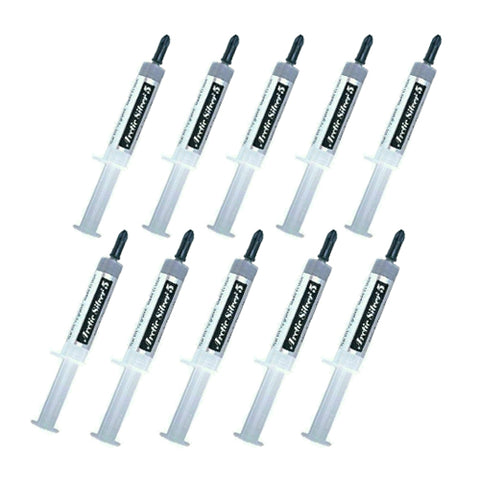 Arctic Silver AS5-12G Arctic Silver 5 Thermal Compound 12.0 Gram Tube (Pack of 10)