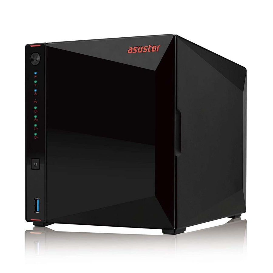 Asustor AS5304T 4Bay Diskless NAS 1.5GHz Quad-Core Gaming Inspired Network Attached Storage