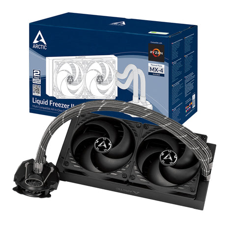 Arctic ACFRE00046B Liquid Freezer II 240 Multi Compatible All-in-One CPU Water Cooler (with AMD clip)