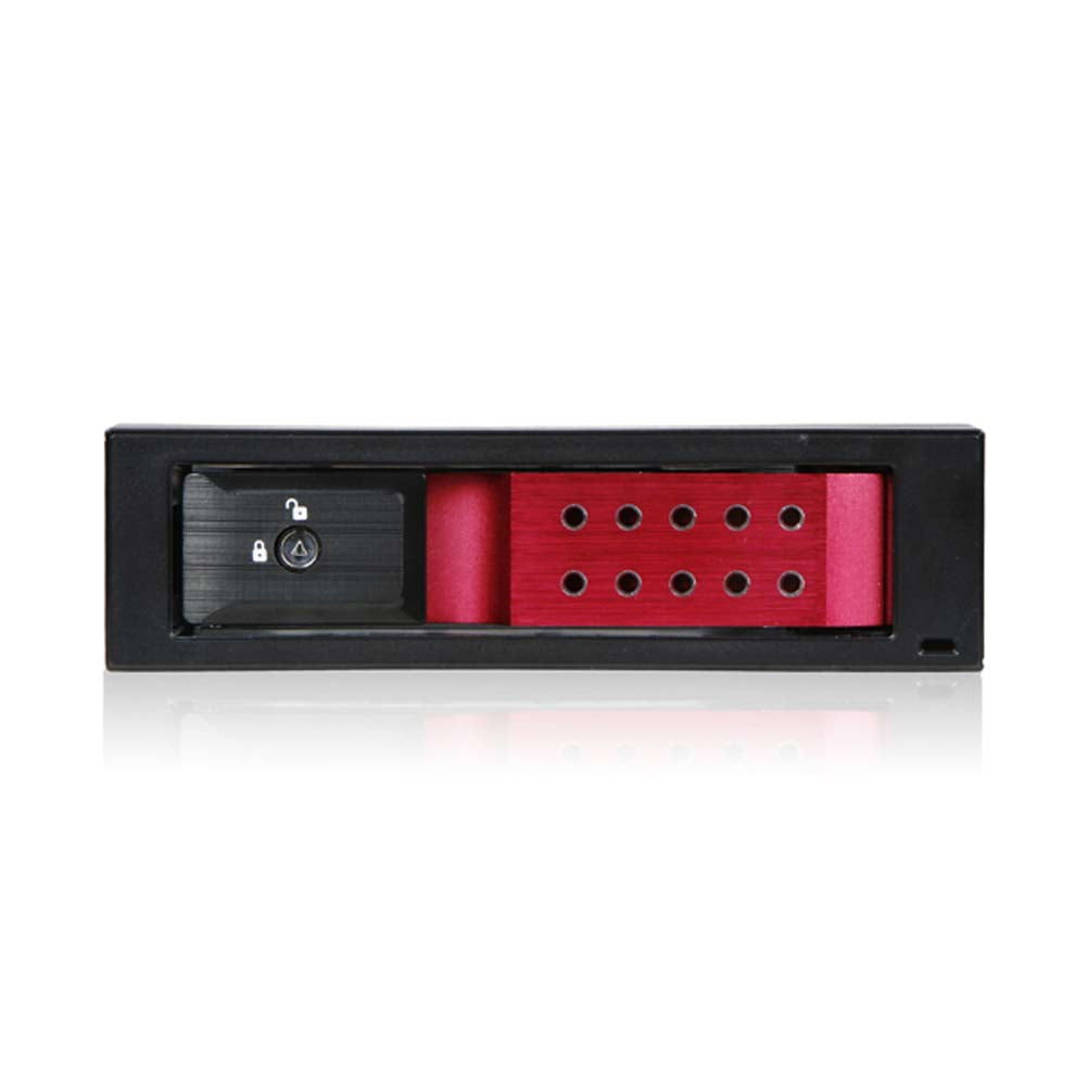 iStarUSA BPN-DE110HD-RED 5.25" to 3.5" 12Gb/s Cage Red