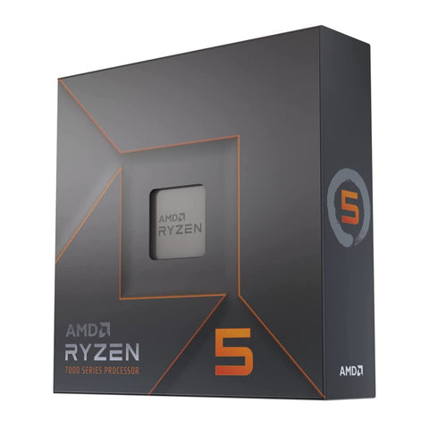 AMD 100-100000593WOF Ryzen 5 7600X 6-Core 12-Thread 4.7 GHz - Socket AM5 - 105W, Unlocked Desktop Processor