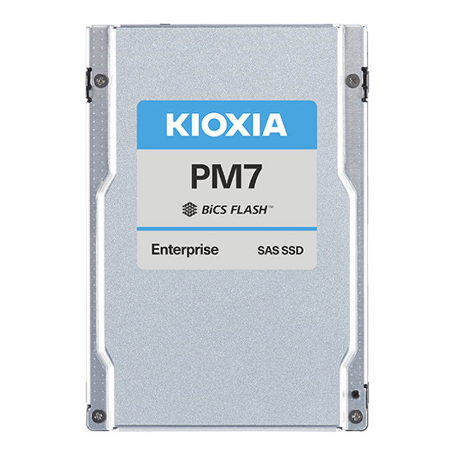 KIOXIA 7680GB PM7-R Series 24G 2.5" SAS Enterprise Read Intensive SSD (KPM7XRUG7T68)