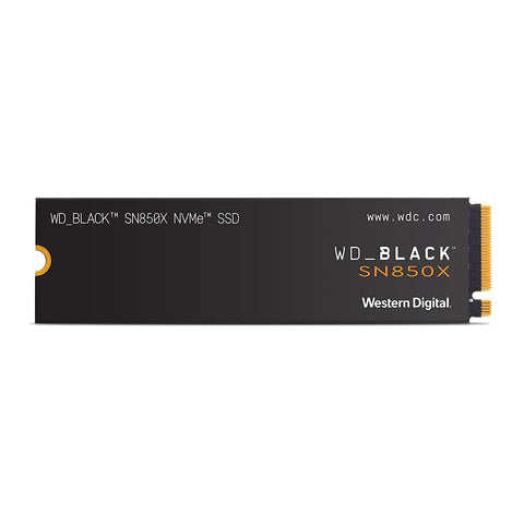 WD WDS100T2X0E BLACK 1TB SN850X NVMe Internal Gaming SSD Solid State Drive - Gen4 PCIe, M.2 2280, Up to 7,300 MB/s