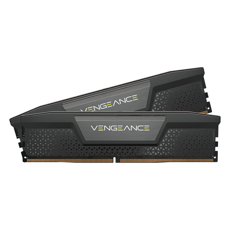 Corsair CMK32GX5M2B6000C38 Vengeance DDR5 RAM 32GB (2x16GB) 6000MHz Intel XMP iCUE Compatible Computer Memory - Black