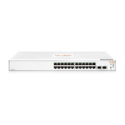 HPE Networking Instant On 1830 24-Port Gb Smart Switch - 24x 1G | 2X SFP | Fanless | US Cord | JL812A#ABA