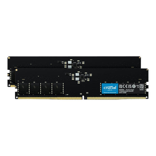 Crucial RAM 64GB Kit (2x32GB) DDR5 5600MHz (or 5200MHz or 4800MHz) Desktop Memory CT2K32G56C46U5