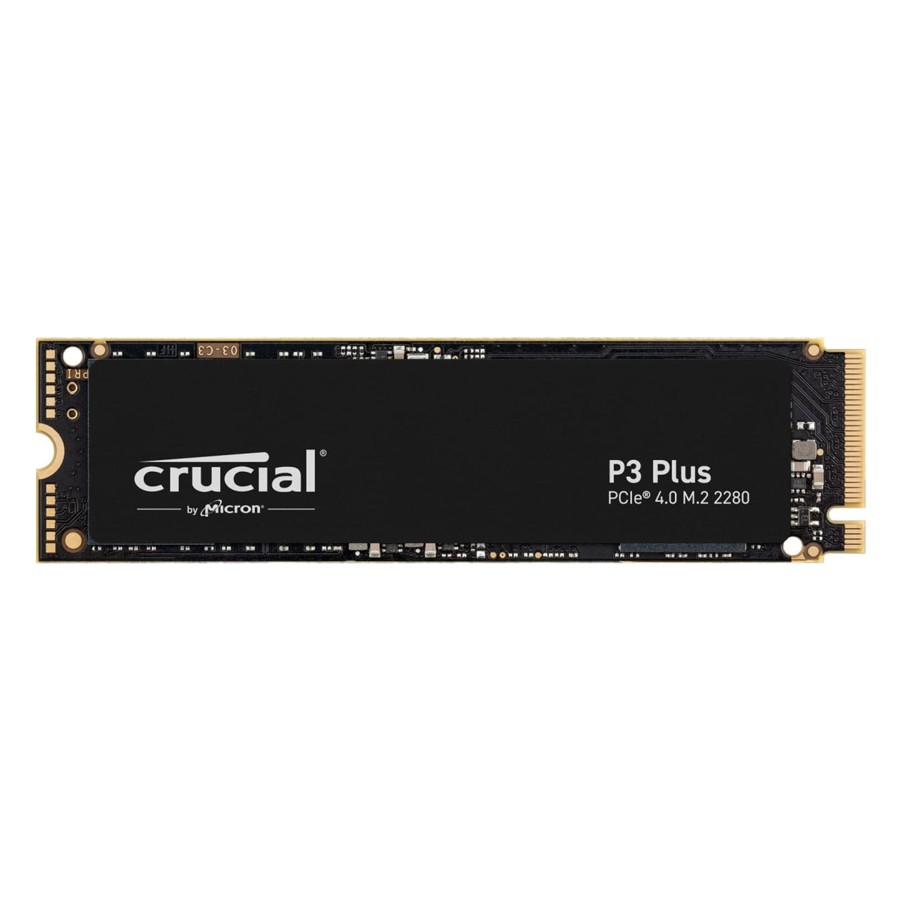 Crucial P3 Plus 500GB PCIe Gen4 3D NAND NVMe M.2 SSD up to 4700MB/s Solid State Drive CT500P3PSSD8