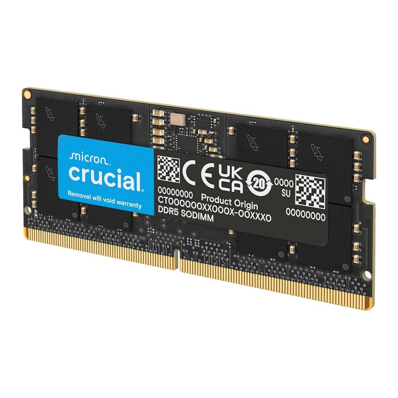 Crucial CT64G56C46S5 64GB DDR5 RAM 5600MHz Laptop Memory, SODIMM 262-Pin,Compatible w/ Intel Core Ultra ,AMD Ryzen 8000