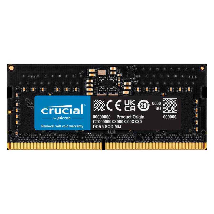 Crucial CT8G56C46S5 8GB DDR5 RAM 5600MHz(5200MHz or 4800MHz) Laptop Memory