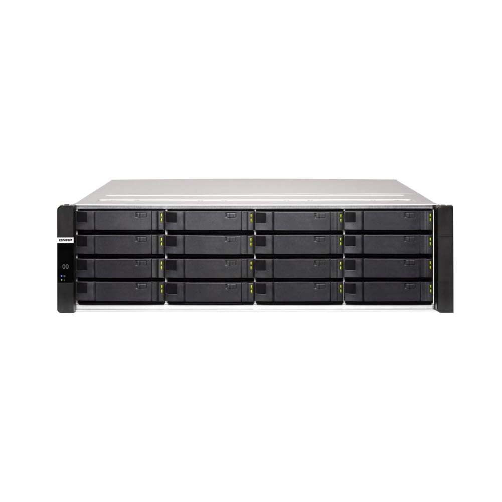Qnap ES1686dc-2142IT-128G 16-Bay Dual Controller ZFS NAS and iSCSI/ IP-SAN 3U SAS 12G Network Storage