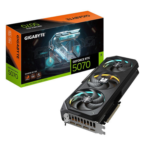 Gigabyte GV-N5070GAMING OC-12GD GeForce RTX 5070 WINDFORCE Gaming OC 12G Graphics Card