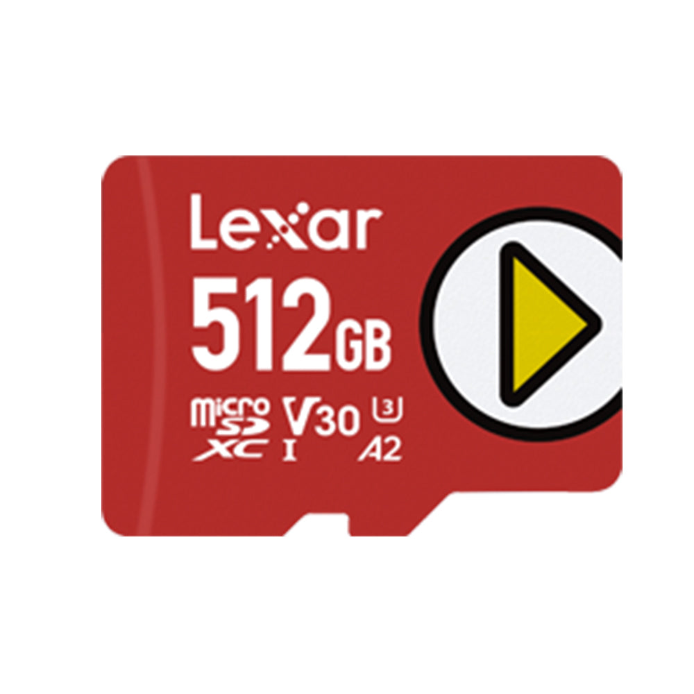 Lexar PLAY LMSPLAY512G-BNNNU MicroSDXC 512GB BL Read speed up to 150MB/s