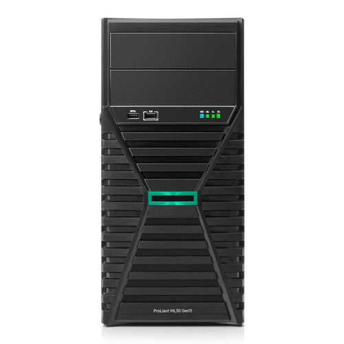 HPE P83315-005 ProLiant ML30 Gen11 6315P 2.8GHz 4-Core 1P 1x16GB 4LFF-NHP 1GbE 2x1TB SATA HDD 1x350W PS Tower Server