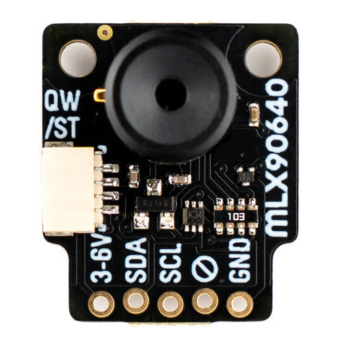 Pimoroni PIM365 MLX90640 Thermal Camera monitor the thermerarure of CPU works with Raspberry Pi or Arduino