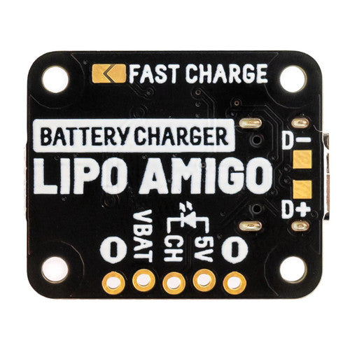 Pimoroni PIM611 LiPo Amigo (LiPo/LiIon Battery Charger) – LiPo Amigo, convenient USB-C