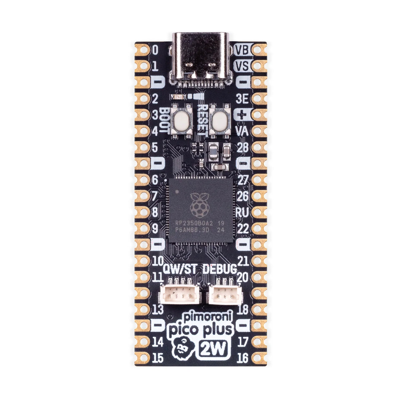 Pimoroni PIM726 Pico Plus 2 W RP2350 16MB of flash microcontroller