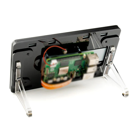 Pimoroni PIM757 Pibow Frame for Raspberry Pi Touch Display 2 (Noir Black)