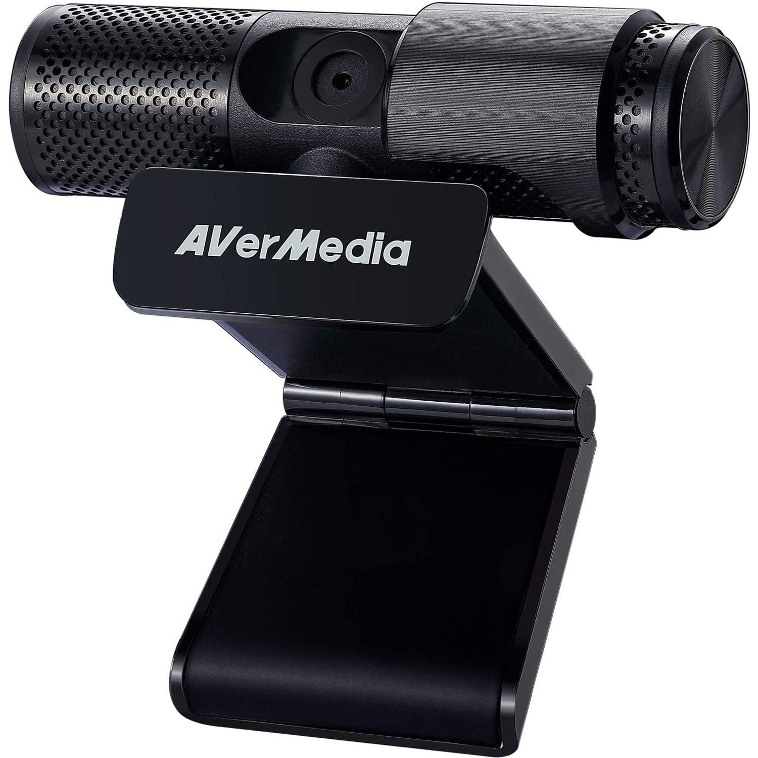 AVerMedia PW313 Live Streamer CAM Full HD 1080P Streaming Webcam, Privacy Shutter, Dual Microphone, 360 Degree Swivel Design, Exclusive AI Facial Tracking Stickers