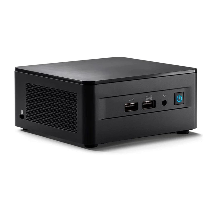 Intel RNUC12WSHI70000 NUC 12 Pro Kit Wall Street Canyon Intel Core i7-1260P Iris Xe Graphics Tall Barebone ,No RAM/Storage/OS/Power Cord