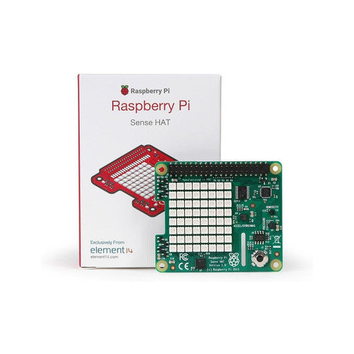 Raspberry Pi Sense HAT with Orientation, Pressure, Humidity and Temperature Sensors (RASPBERRYPI-SENSEHAT)