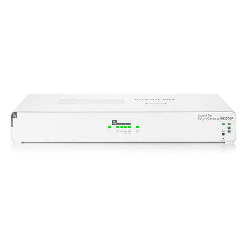 HPE S0G34A#ABA Networking Instant On Secure Gateway SG2505P 5-Port 2x2.5G,3x1G Smart-Managed Gateway 60w PoE,US Cord