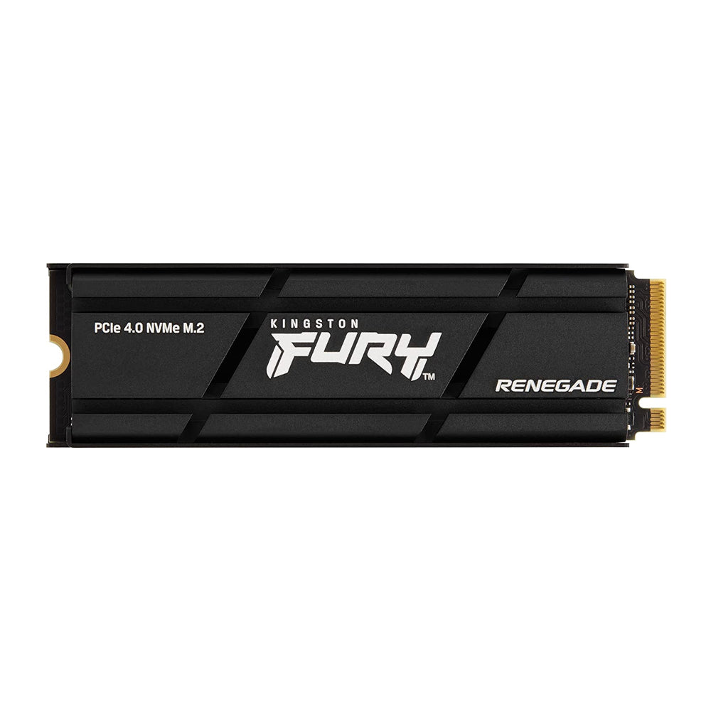 Kingston SFYRSK/500G Fury Renegade 500GB PCIe Gen 4 NVMe M.2 Internal Gaming SSD with Heat Sink|PS5 Ready|Up to 7300MB/s
