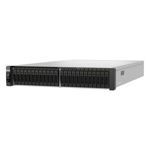 QNAP TDS-H2489FU-R2-4314-1T-US 24-Bay 2U all-flash NAS, NVMe Gen 4 x4, Dual Intel Xeon Silver 4314Y, 1TB ECC DDR4 RAM