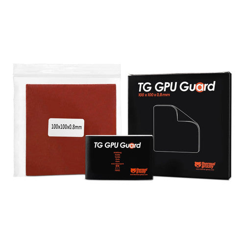 Thermal Grizzly TG-GG-100-100-08 TG GPU Guard Gasket 100 × 100 × 0.8 mm Highly Compressible Foam Die Protection