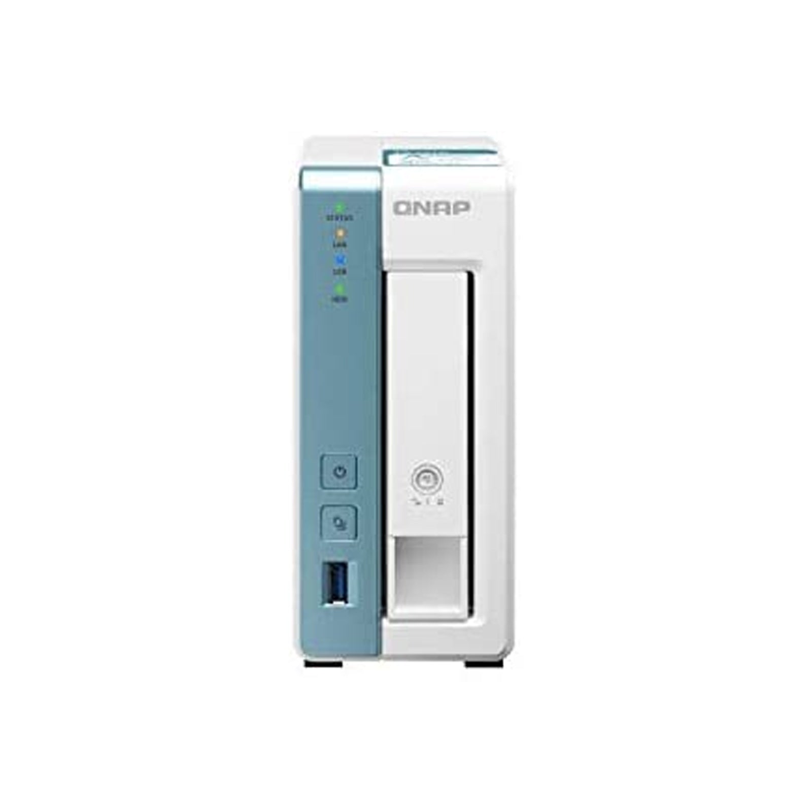 QNAP TS-131K-US 1-Bay NAS | Personal Cloud Storage & Backup | Annapurna Labs 4-Core 1.7GHz | 1GB RAM