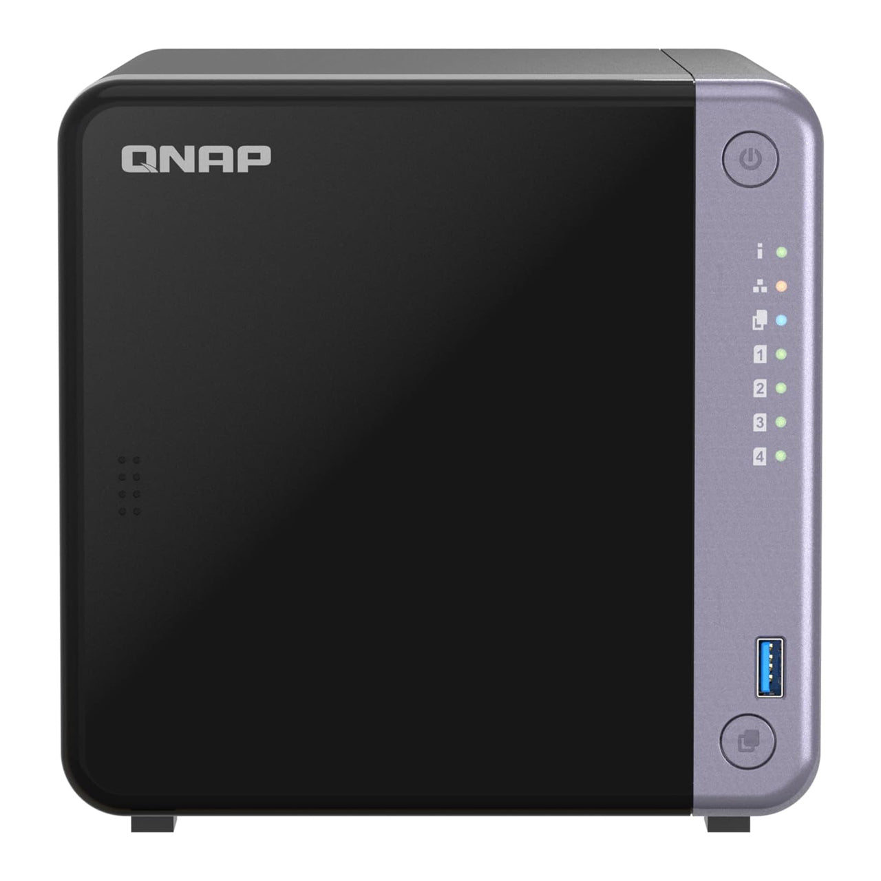 QNAP TS-432X-4G-US 4-Bay ARM-based NAS ,Quad Core 2.0GHz, 4GB DDR4 RAM, 10GbE(SFP+), 2.5GbE and PCIe Gen3 Expansion Slot