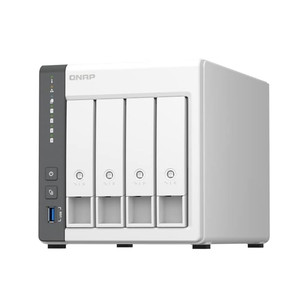 QNAP 4 Bay NAS with Quad-core Processor, 4 GB DDR4 RAM and 2.5GbE Network (TS-433-4G-US)